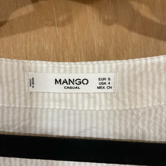 MANGO-button down dress - Picture 3 of 3